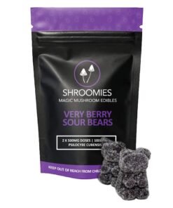 Shroomies – Ositos de goma ácidos con sabor a frutos rojos