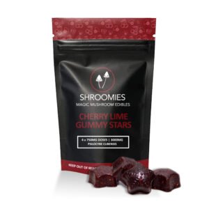 Shroomies – Estrellas de goma de cereza y lima