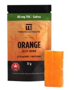 Twisted Extracts – Bomba de gelatina de naranja
