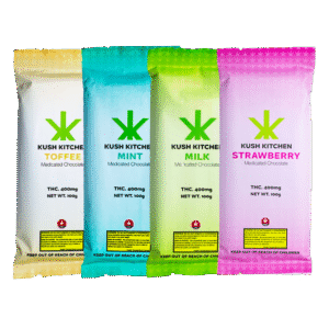 Kush Kitchen – Barras de chocolate