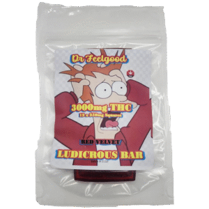 Dr. Feelgood – Barra de terciopelo rojo ridícula